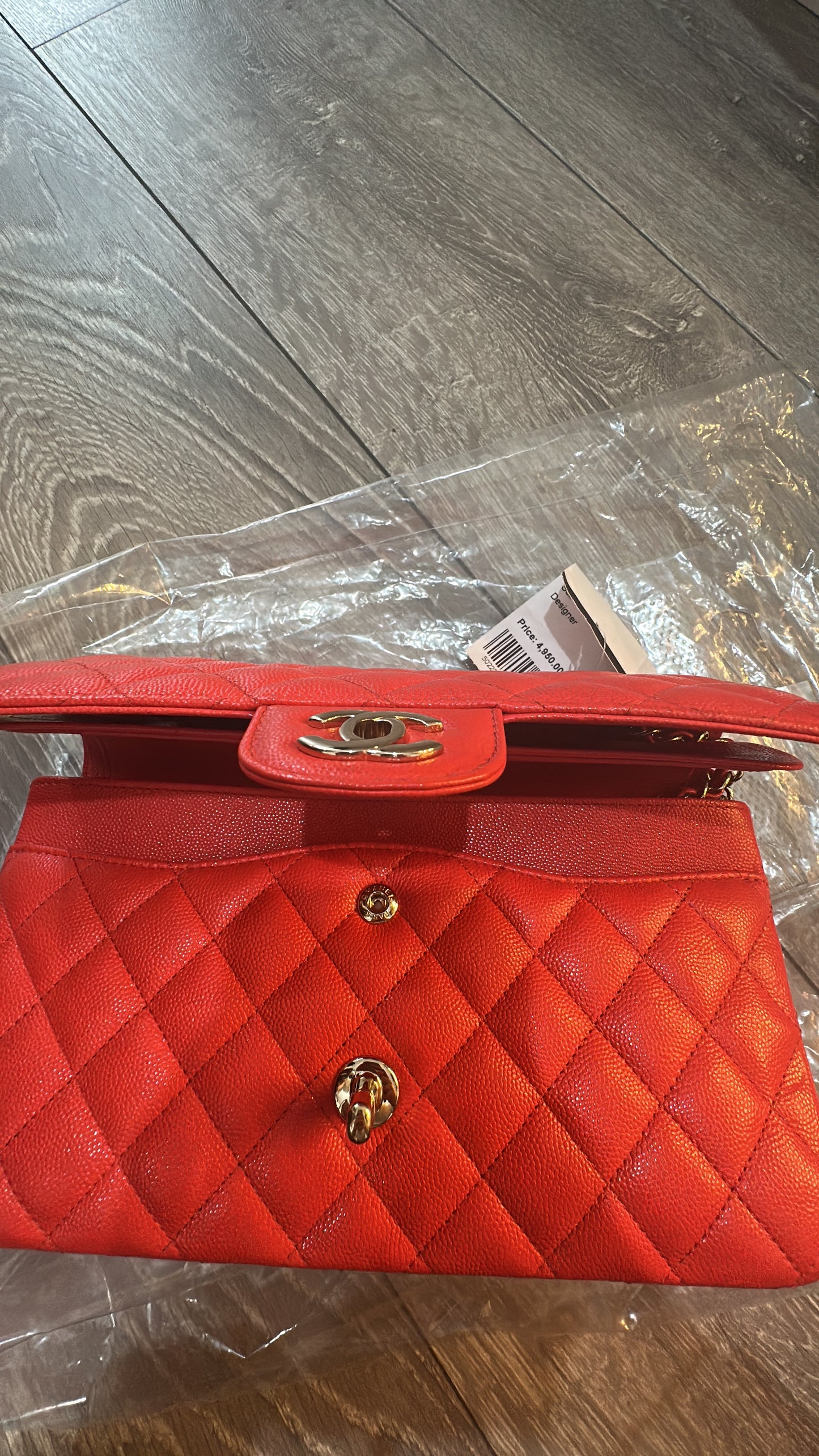Red Chanel Handbag