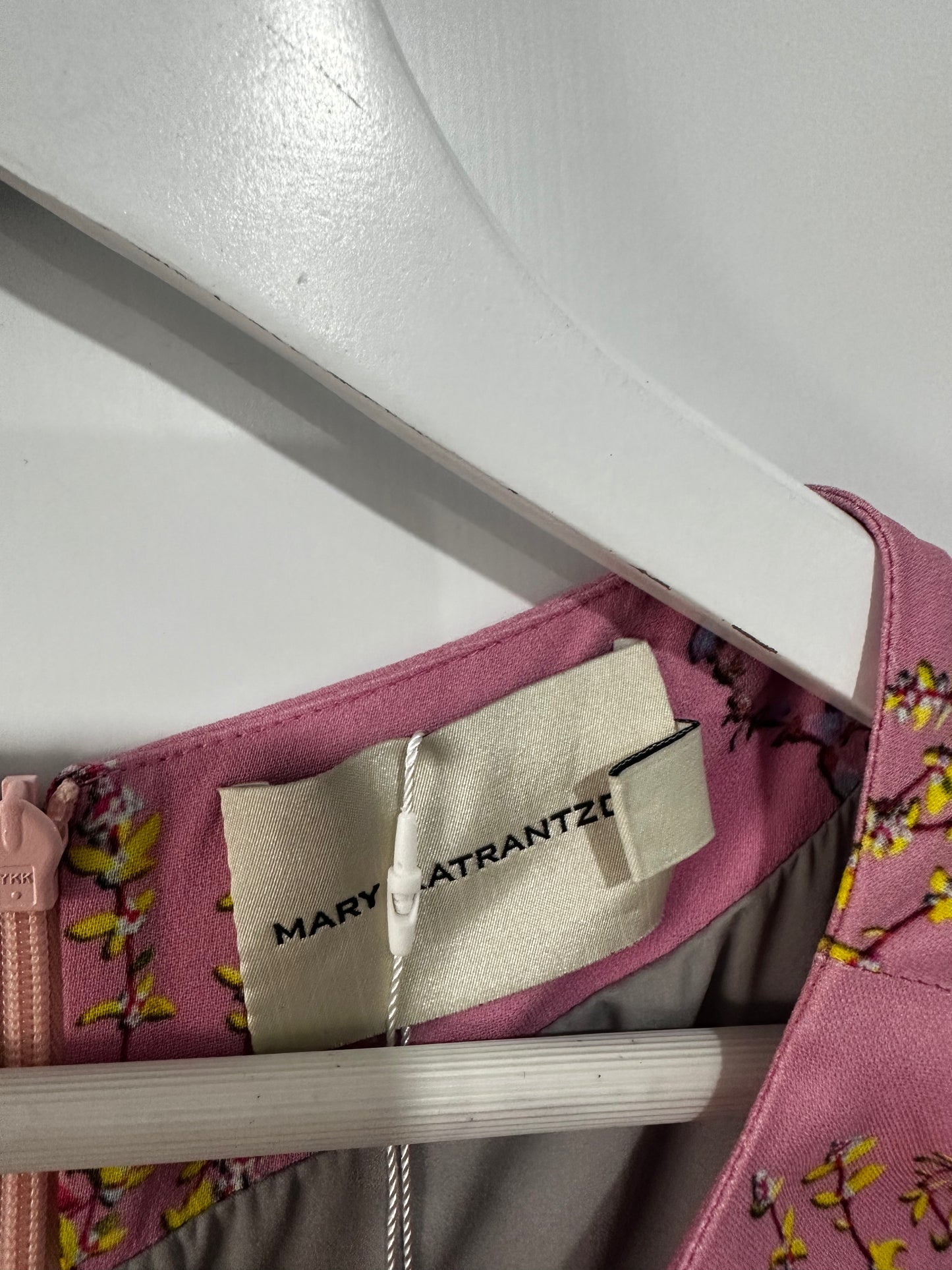 Pink Mary Katrantzou Dress, Size 8