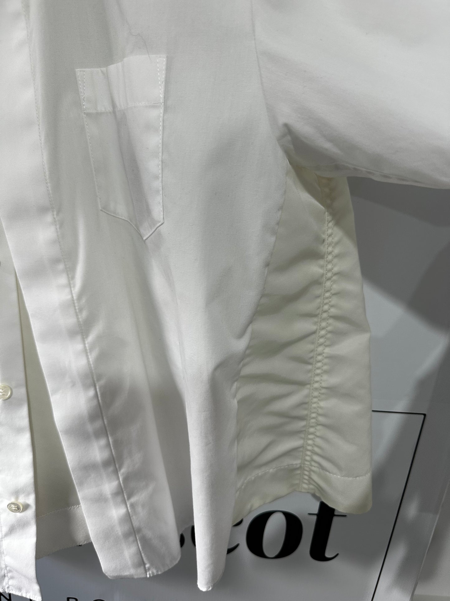 White Sacai Shirt, Size S/M