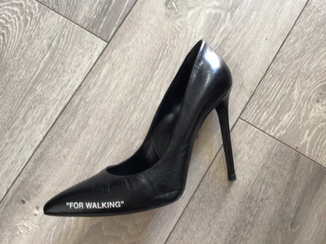 Black Off White Heels, 39 - 6