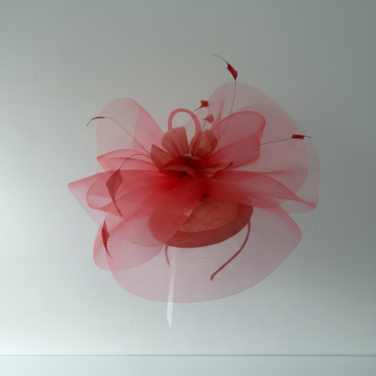 Preloved, NEW, Coral Snoxell & Gwyther Fascinator/Hat, Ascot
