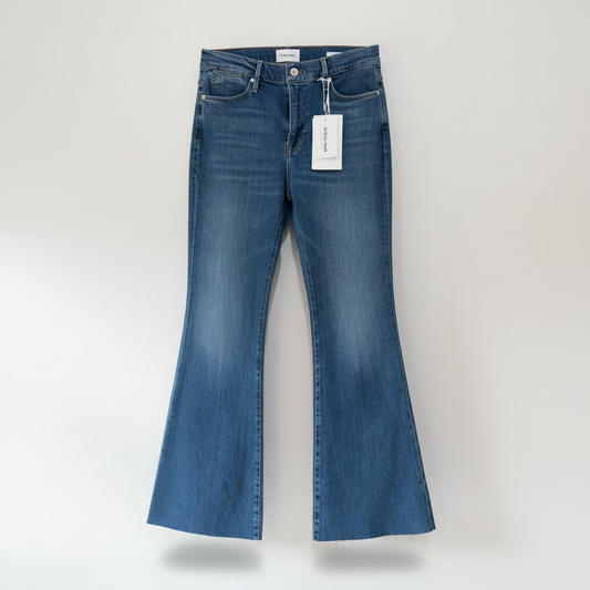 Preloved BNWT Blue Le Easy Flare Frame Jeans, W30