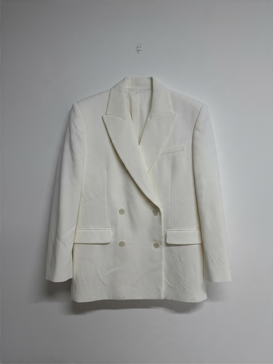 Preloved Brand New IRO Blazer Size 10 - Oversized White