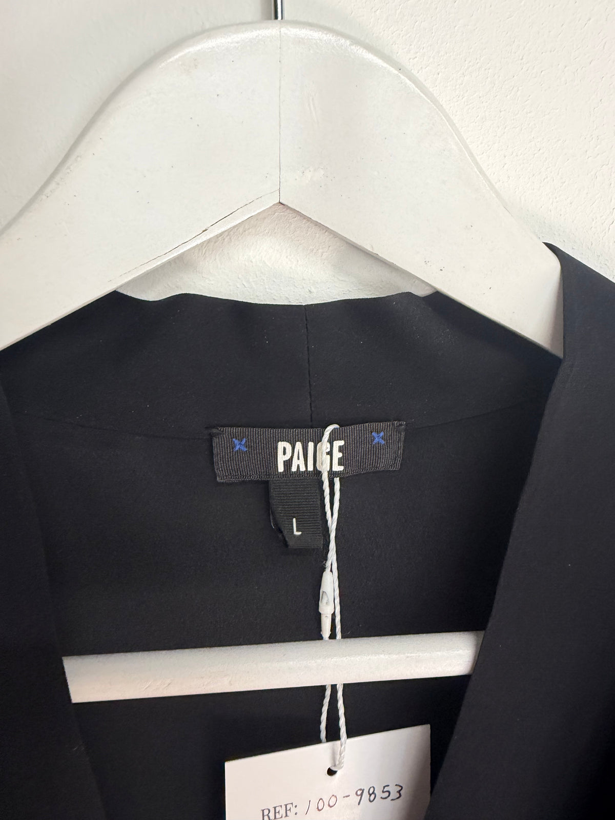 Preloved Paige Blouse Size Large Black
