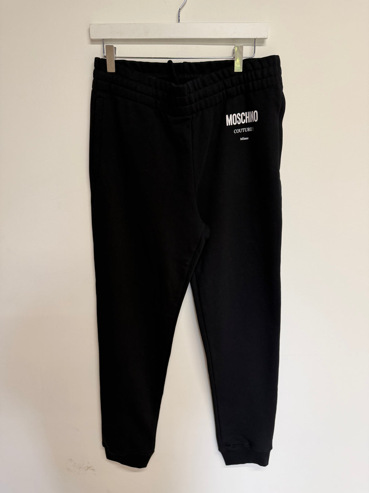 BNWT Moschino Joggers UK 10 Black