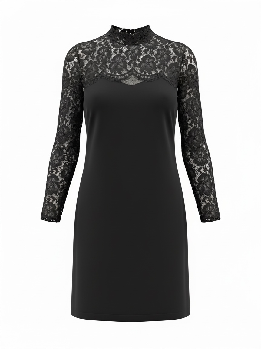 Preloved Sandro Dress Small Black