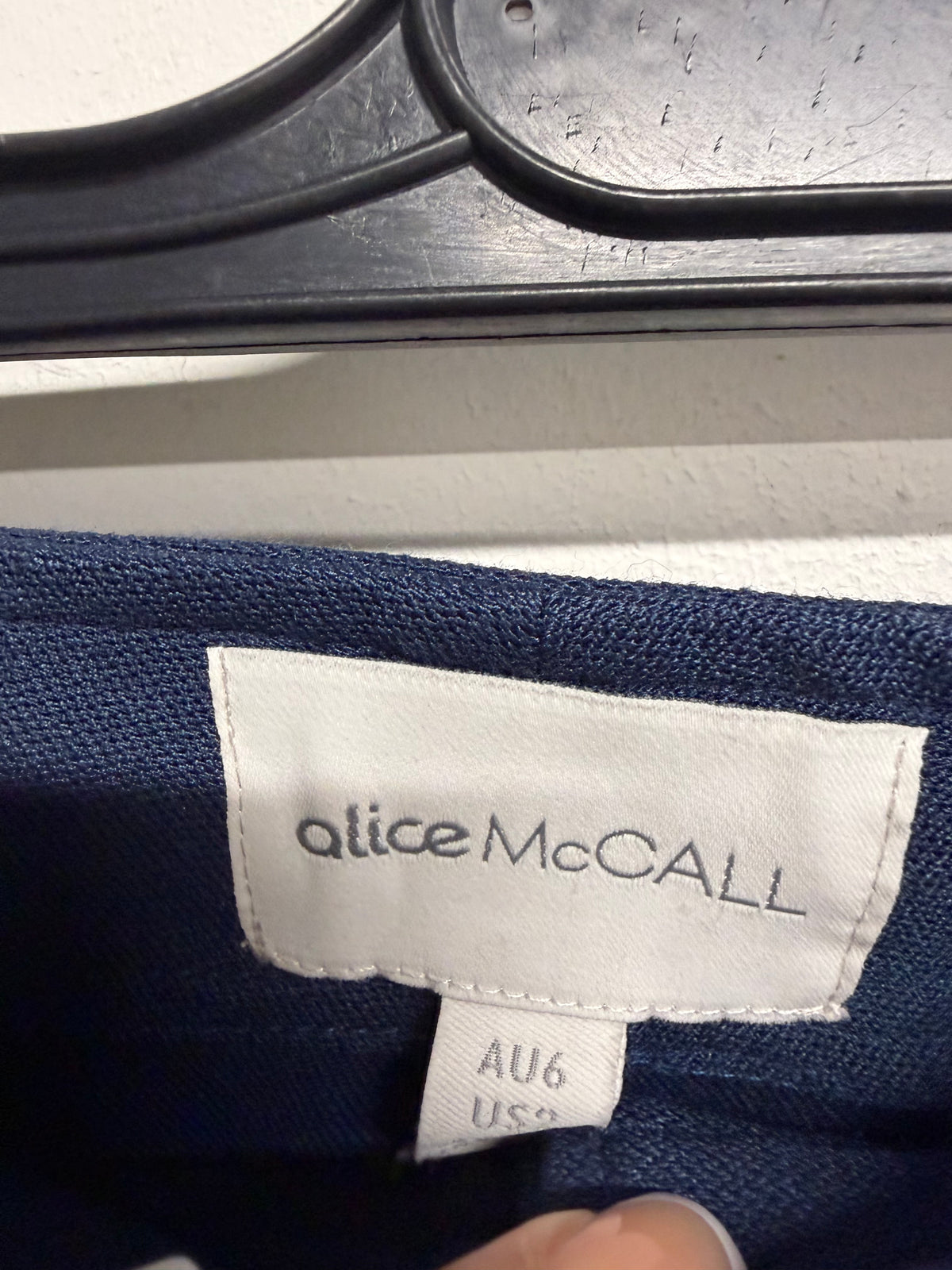 Preloved Alice McCall Trousers 6 Navy