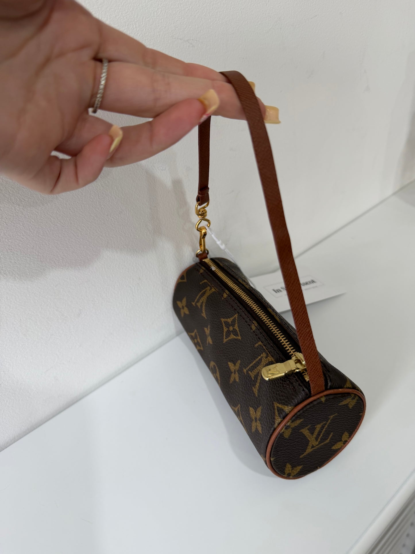 Pre-owned, Monogram Louis Vuitton Mini Papillon Pouch Bag