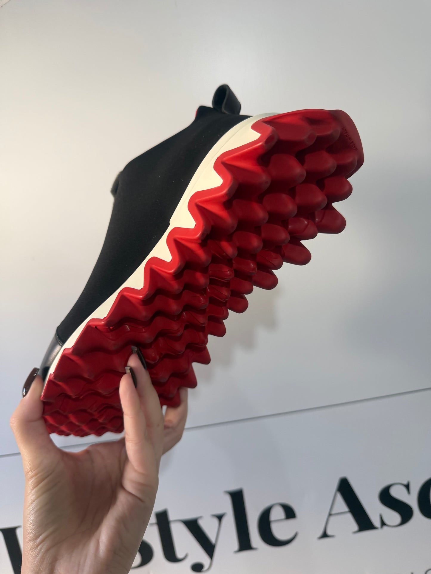 Loubishark Christian Louboutin Men’s Sneakers, Size 43