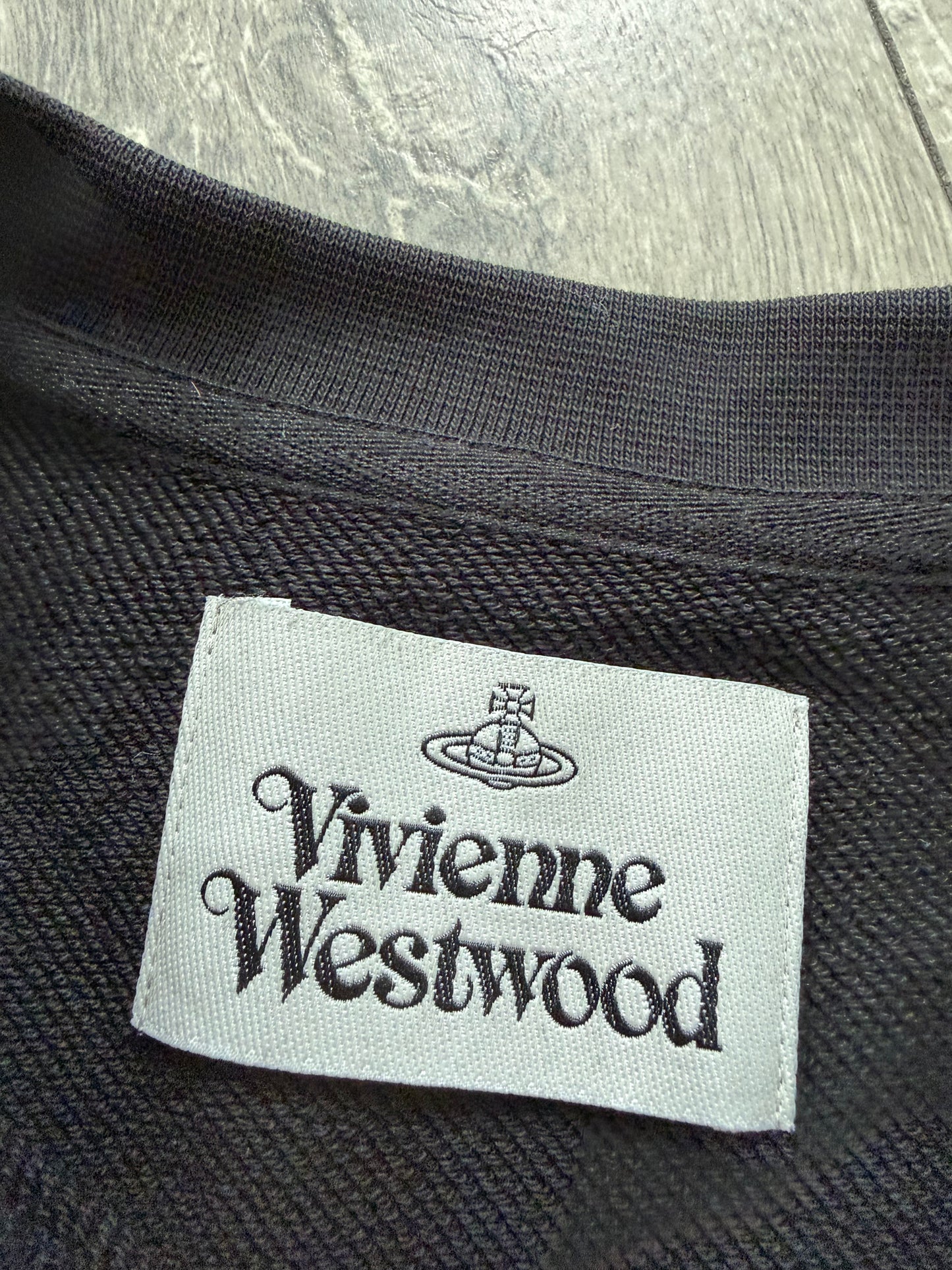 Preloved Black Vivienne Westwood Jumper, Large