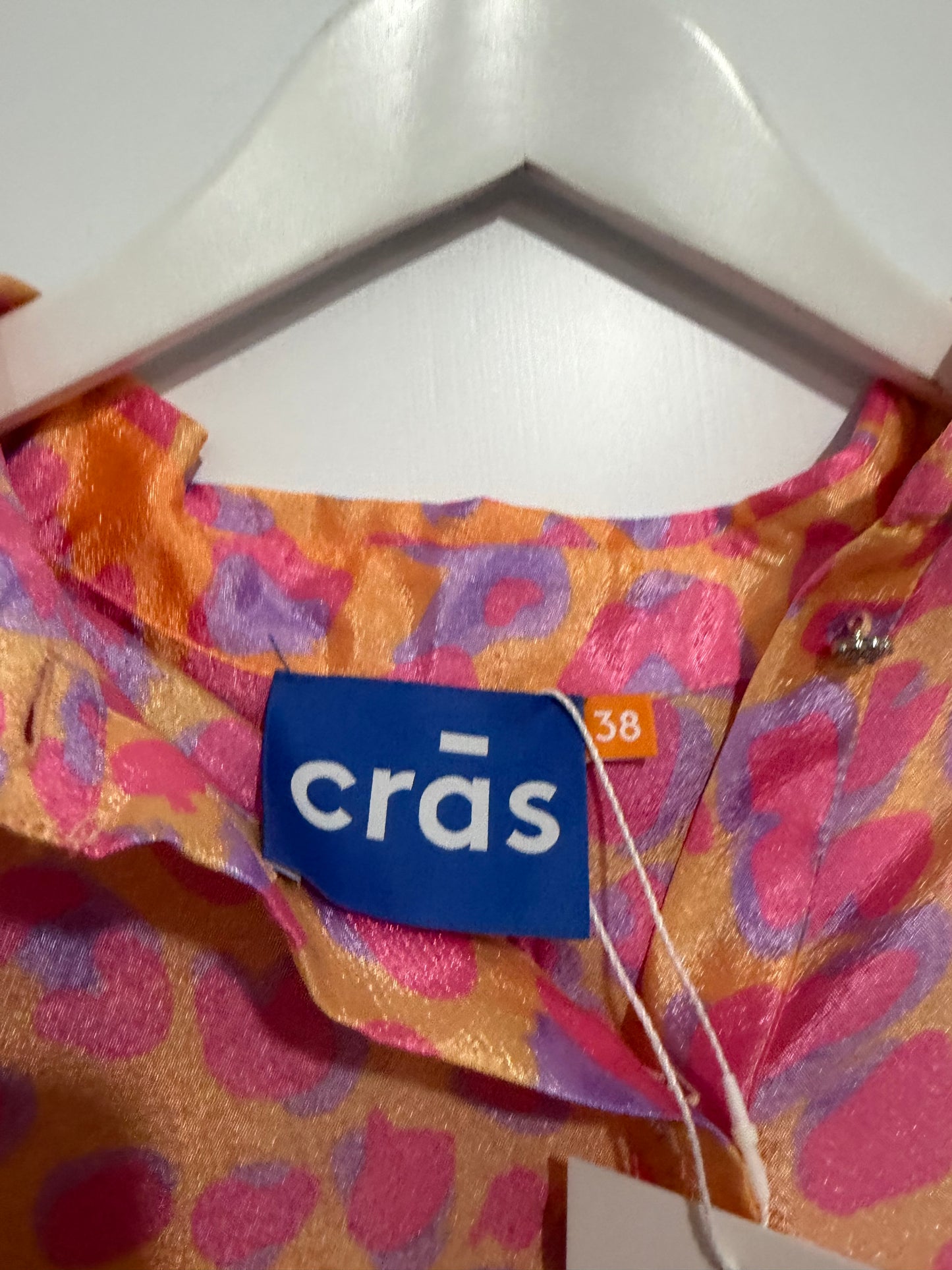 Pink Leopard Print Cras Shirt, 10