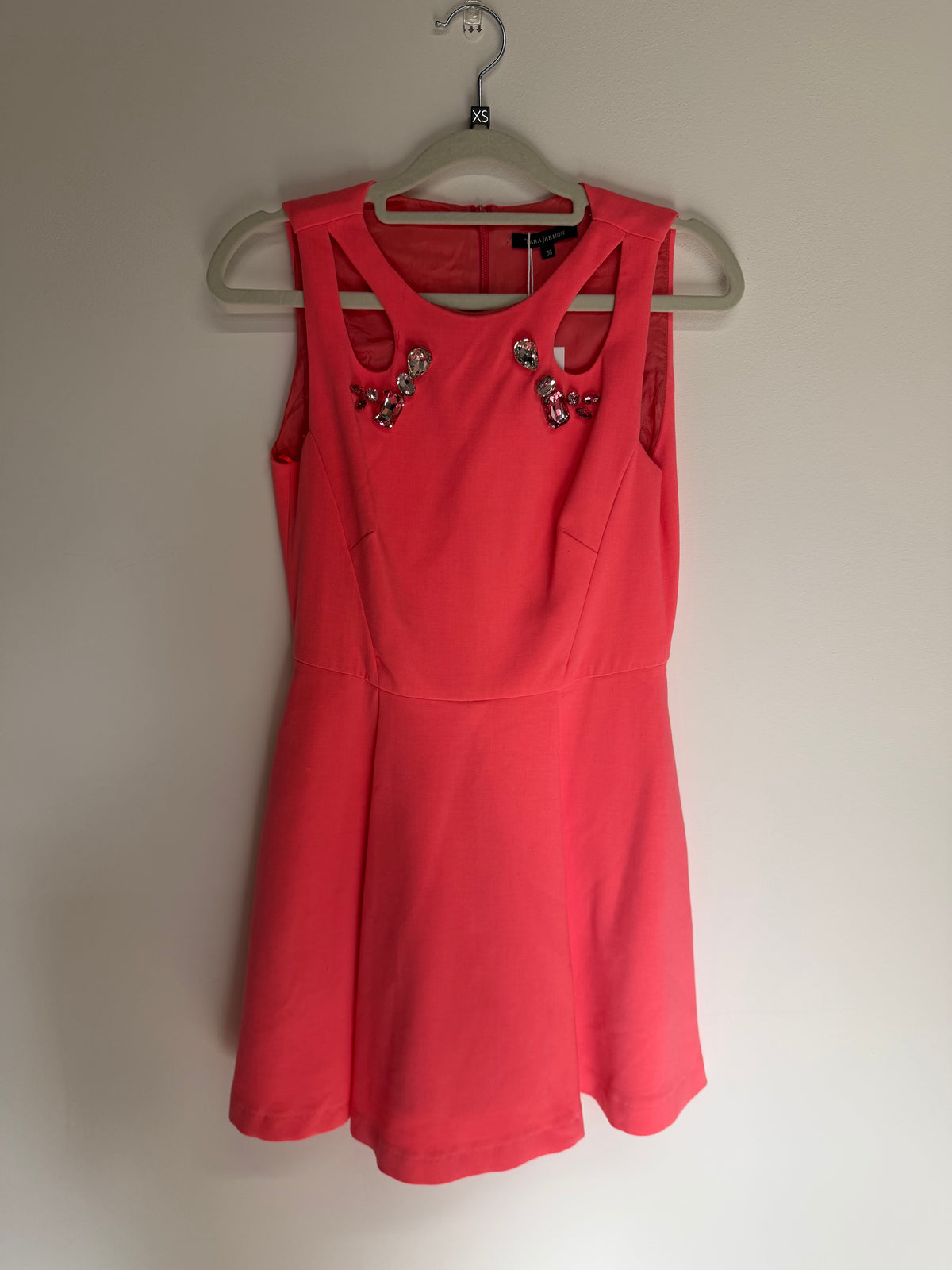 Preloved Tara Jarmon Dress, Size 8 Pink