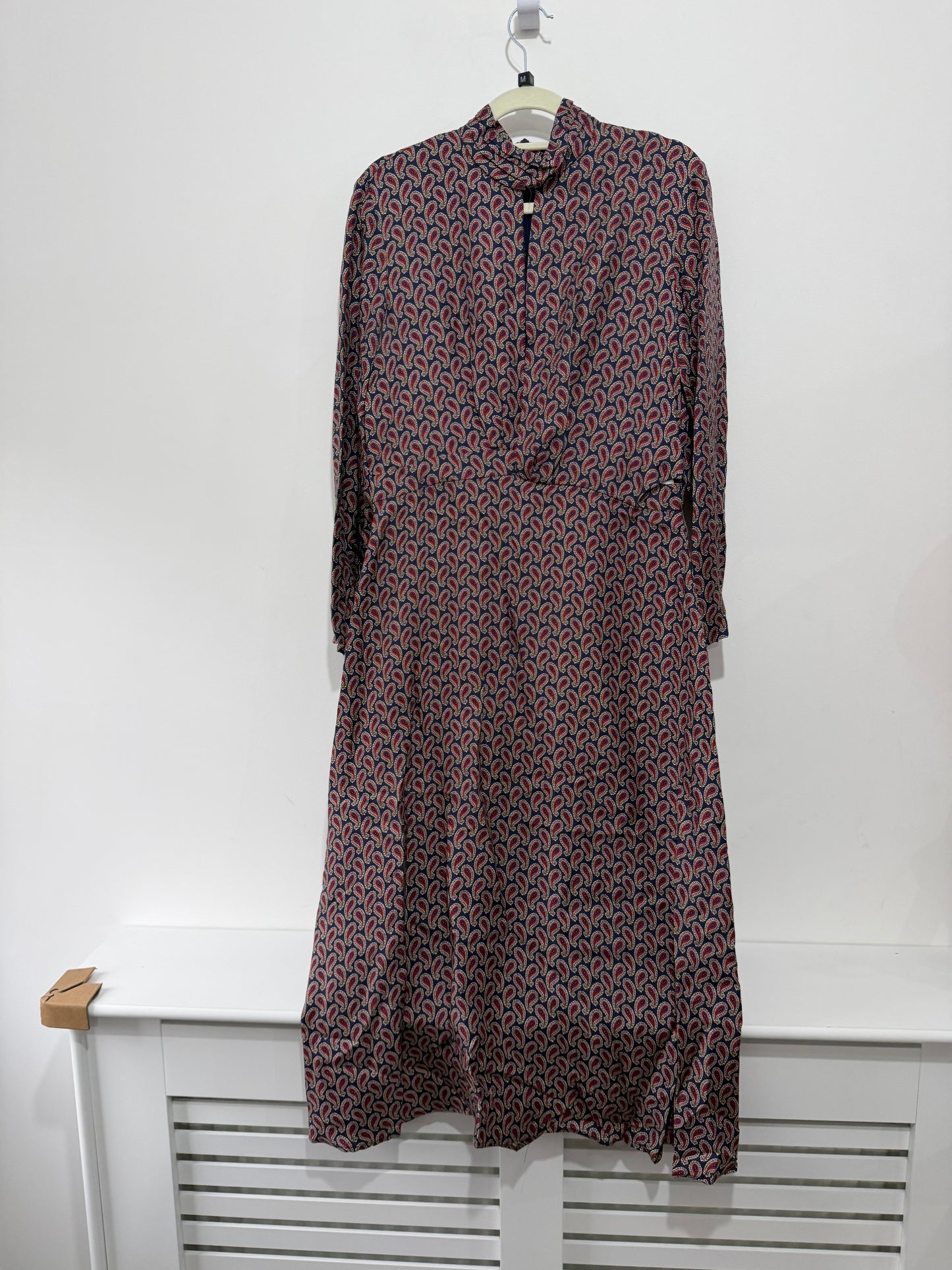 Navy/Red Sandro Dress, UK 12