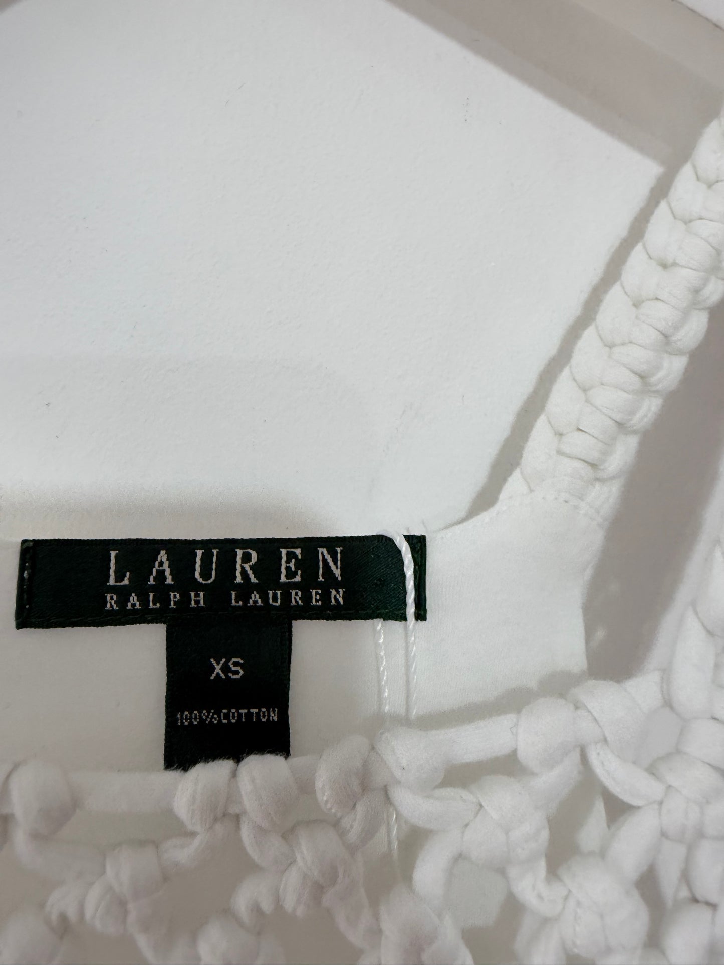 white Ralph Lauren Dress, Size XS