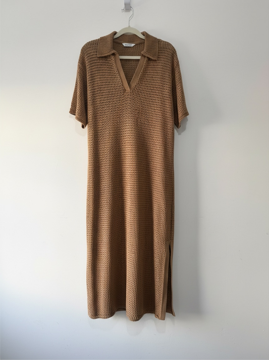 Preloved John Lewis Dress Size 12 Beige