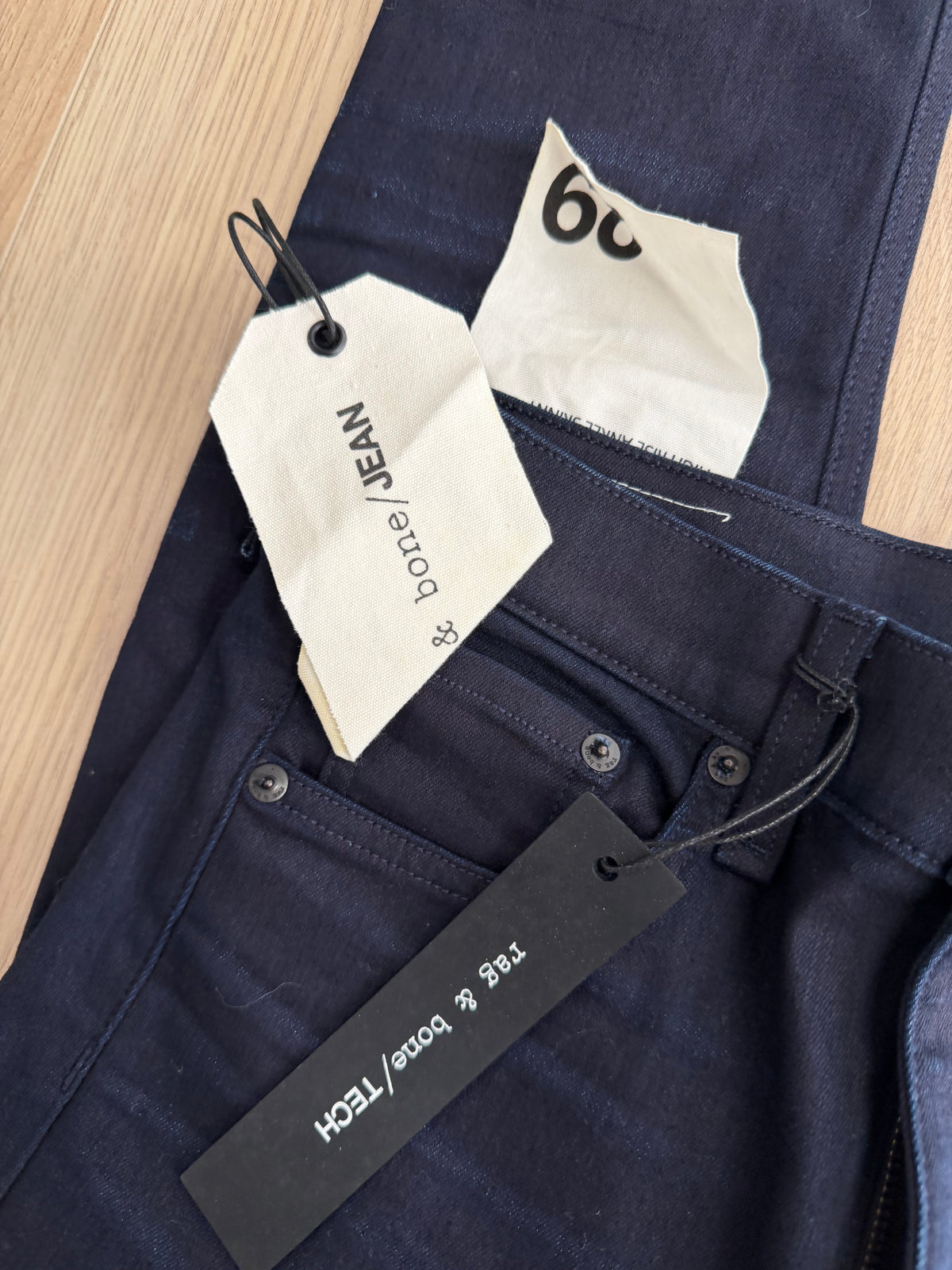 Preloved Rag & Bone Jeans Waist 29 Dark Blue
