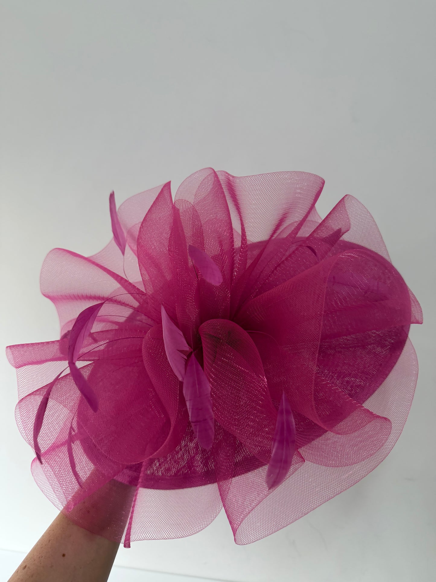 Preloved, Pink, NEW Snoxell & Gwyther Fascinator/Hat, Ascot Races