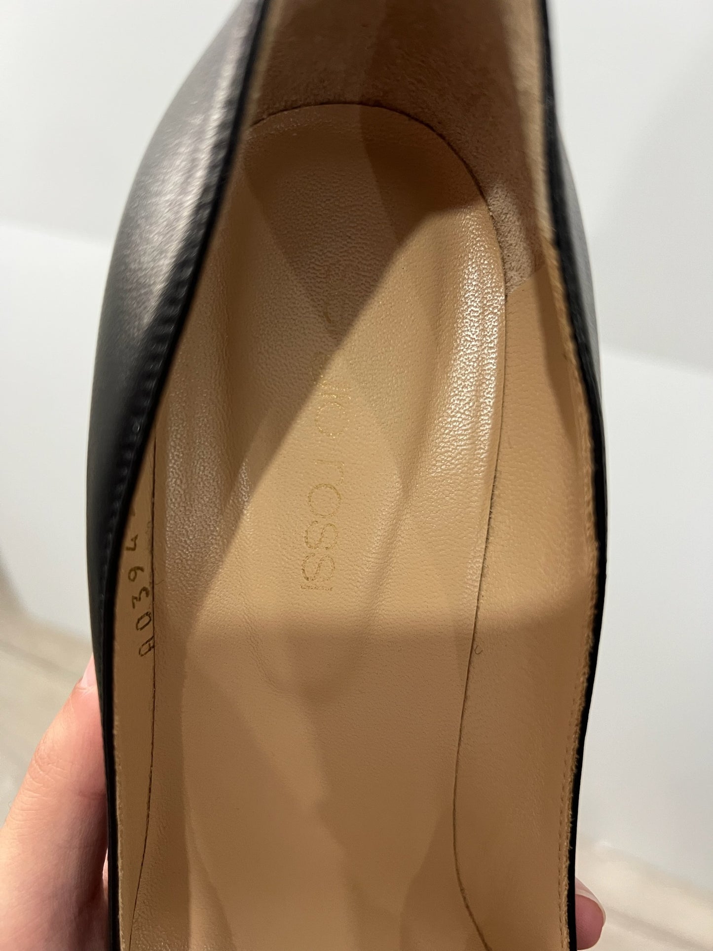 Black Sergio Rossi Heels, 38-5