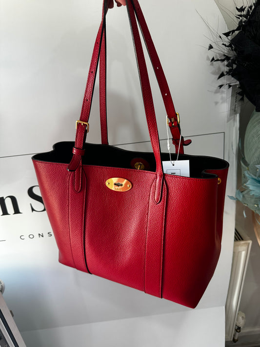 Red Mulberry Bayswater Tote Handbag