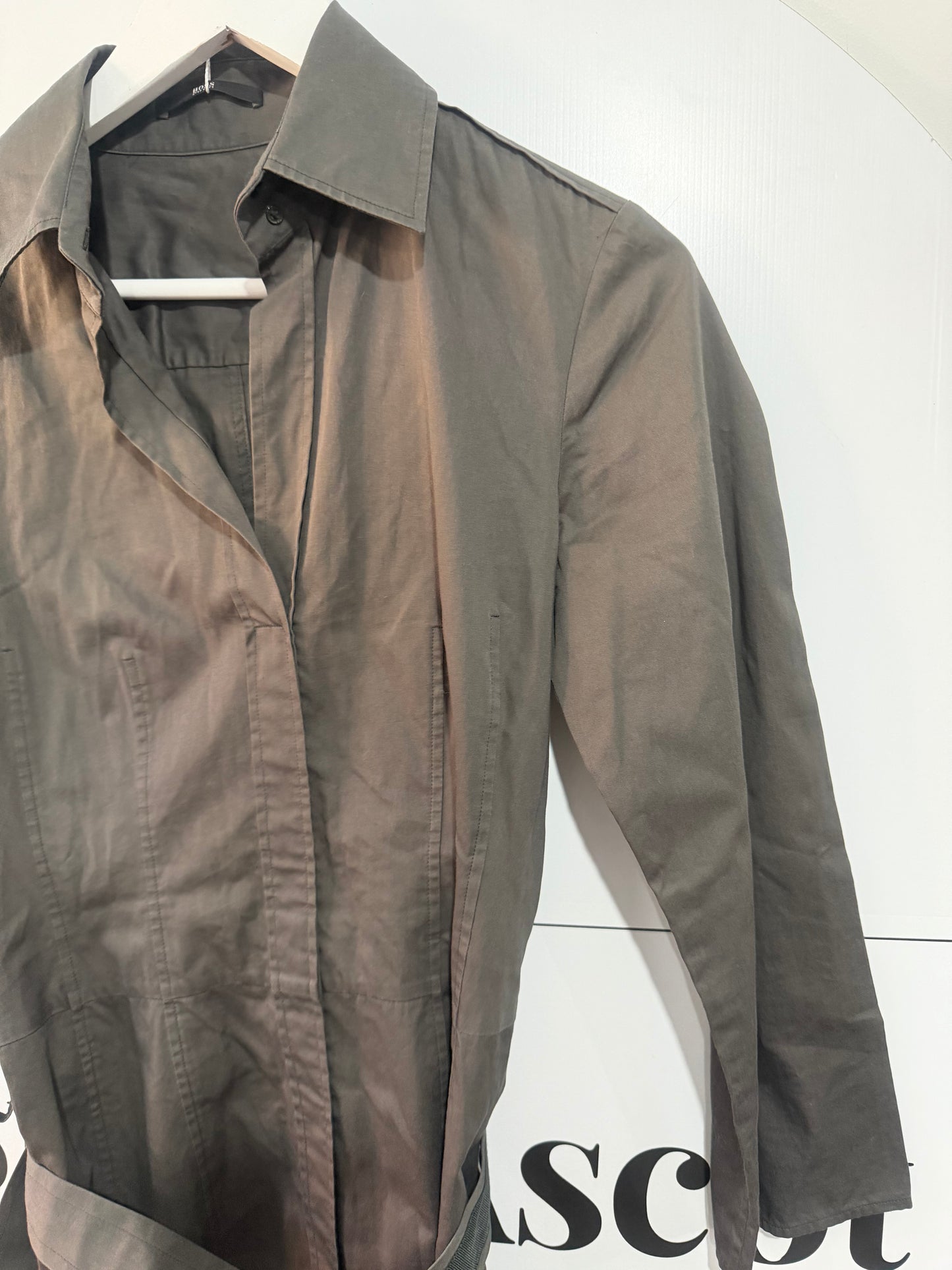 Grey BOSS Hugo Boss Dress, Size 8