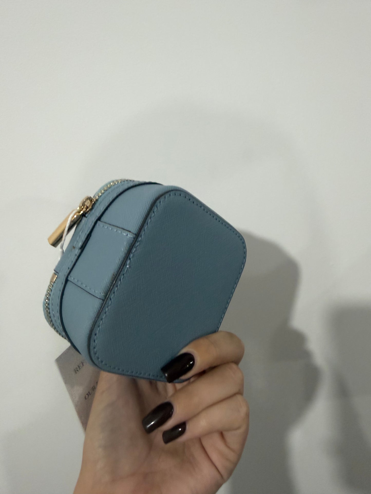 Blue Tory Burch Jewellery Case, Mini