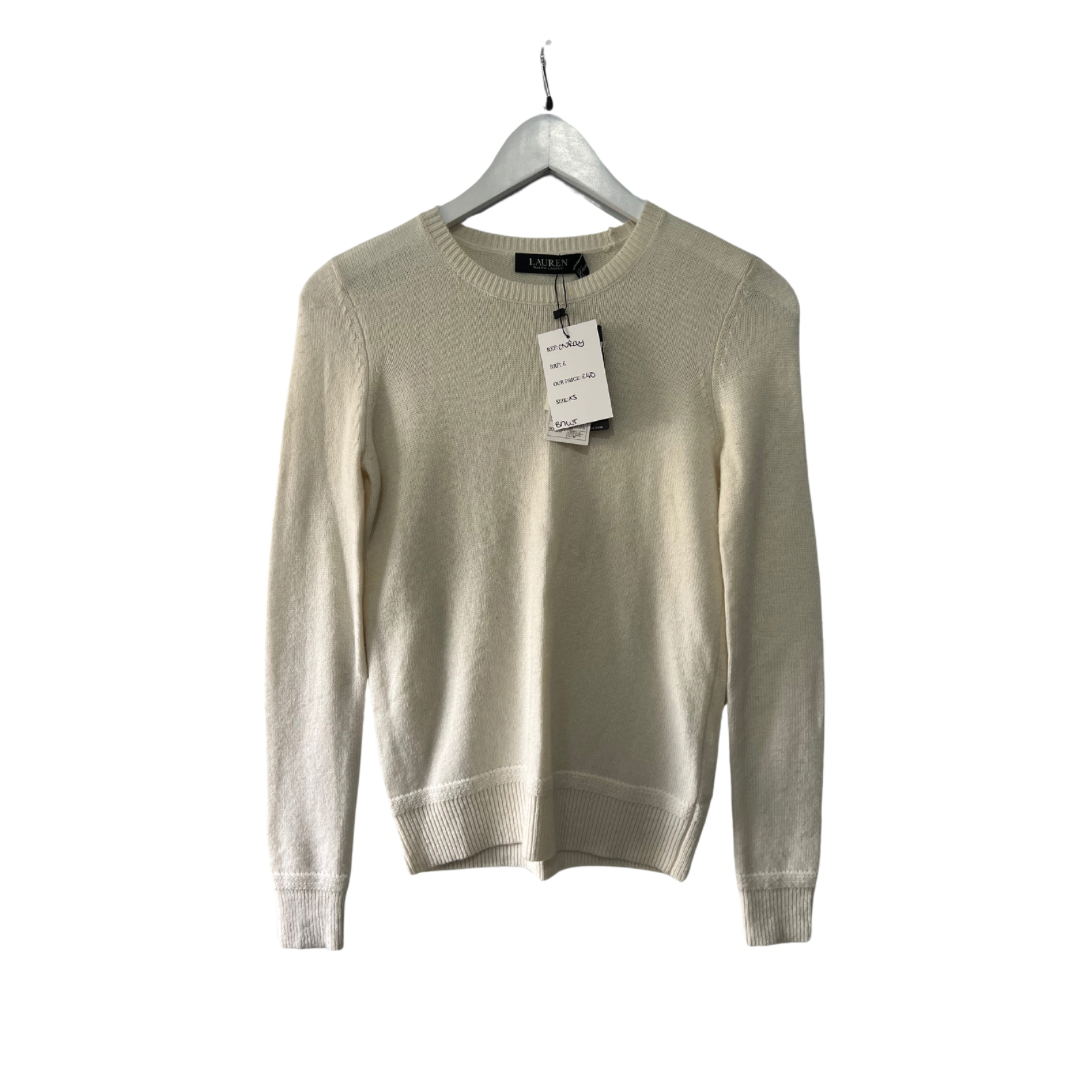 Cream Ralph Lauren Jumper, Small