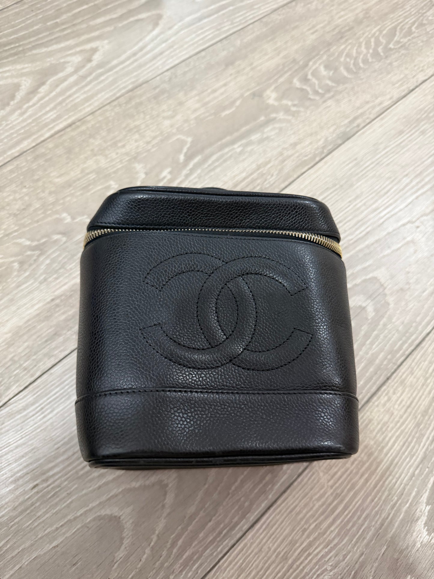 Pre-owned Black Chanel Vanity Case, Vintage