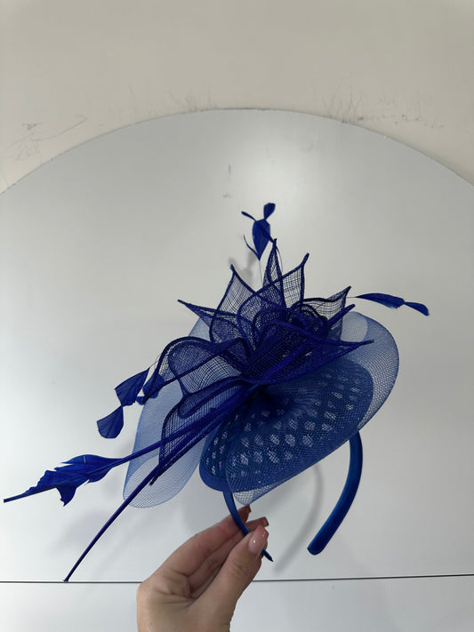 Blue Fascinator