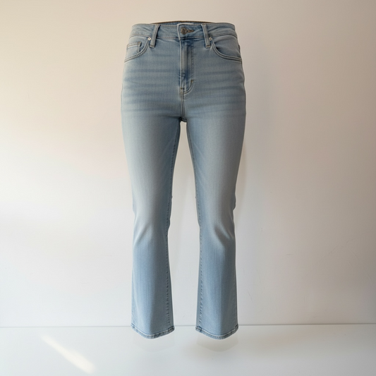Preloved Light Blue BNWT Le Crop Mini Boot Frame Jeans, W30