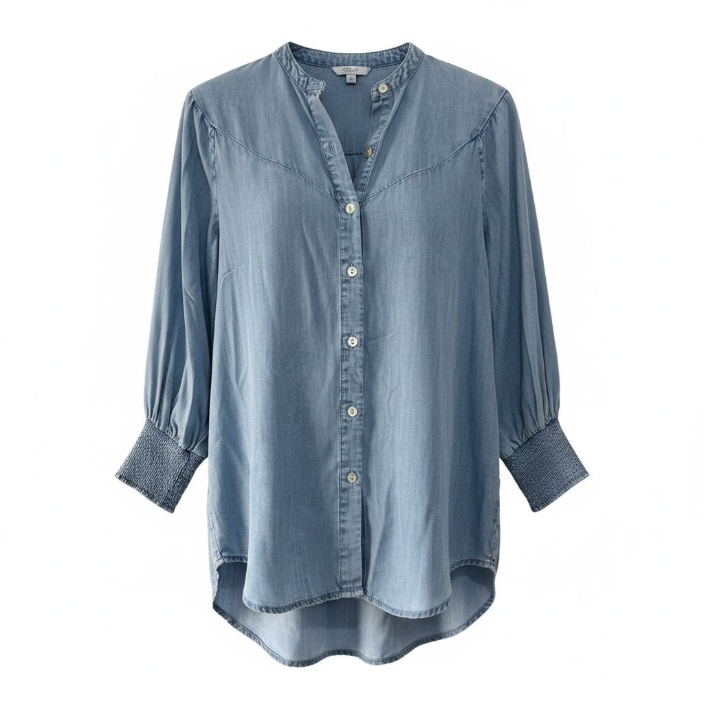 Preloved, Blue Rails Blouse, Small