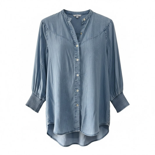 Preloved, Blue Rails Blouse, Small