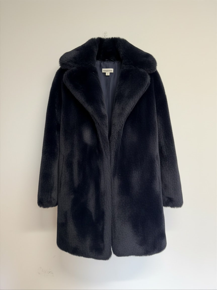 Preloved Whistles Coat Small Navy