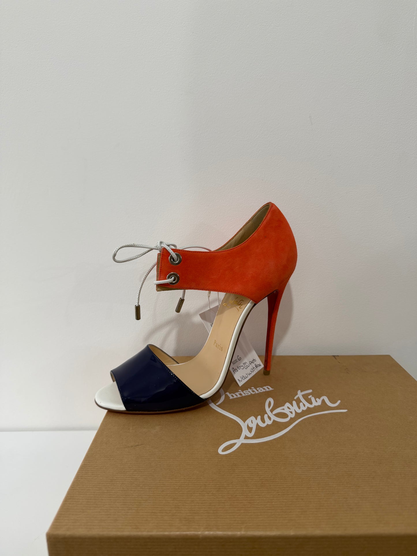 Pre-owned Christian Louboutin Brand New Heels, Size 39 - UK 6