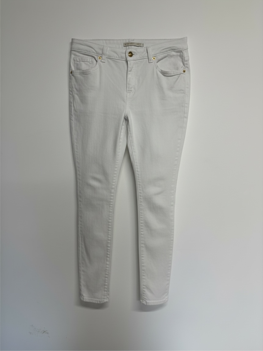 Preloved Michael Kors Jeans Size 12 White