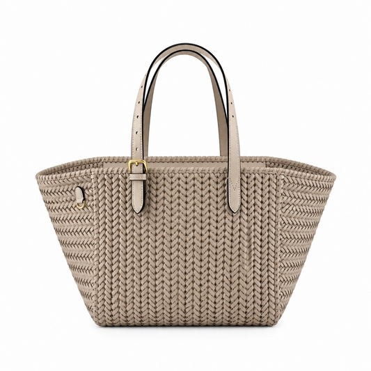 Preloved, Like New, Chalk Anya Hindmarch Handbag Neeson Tote, Large