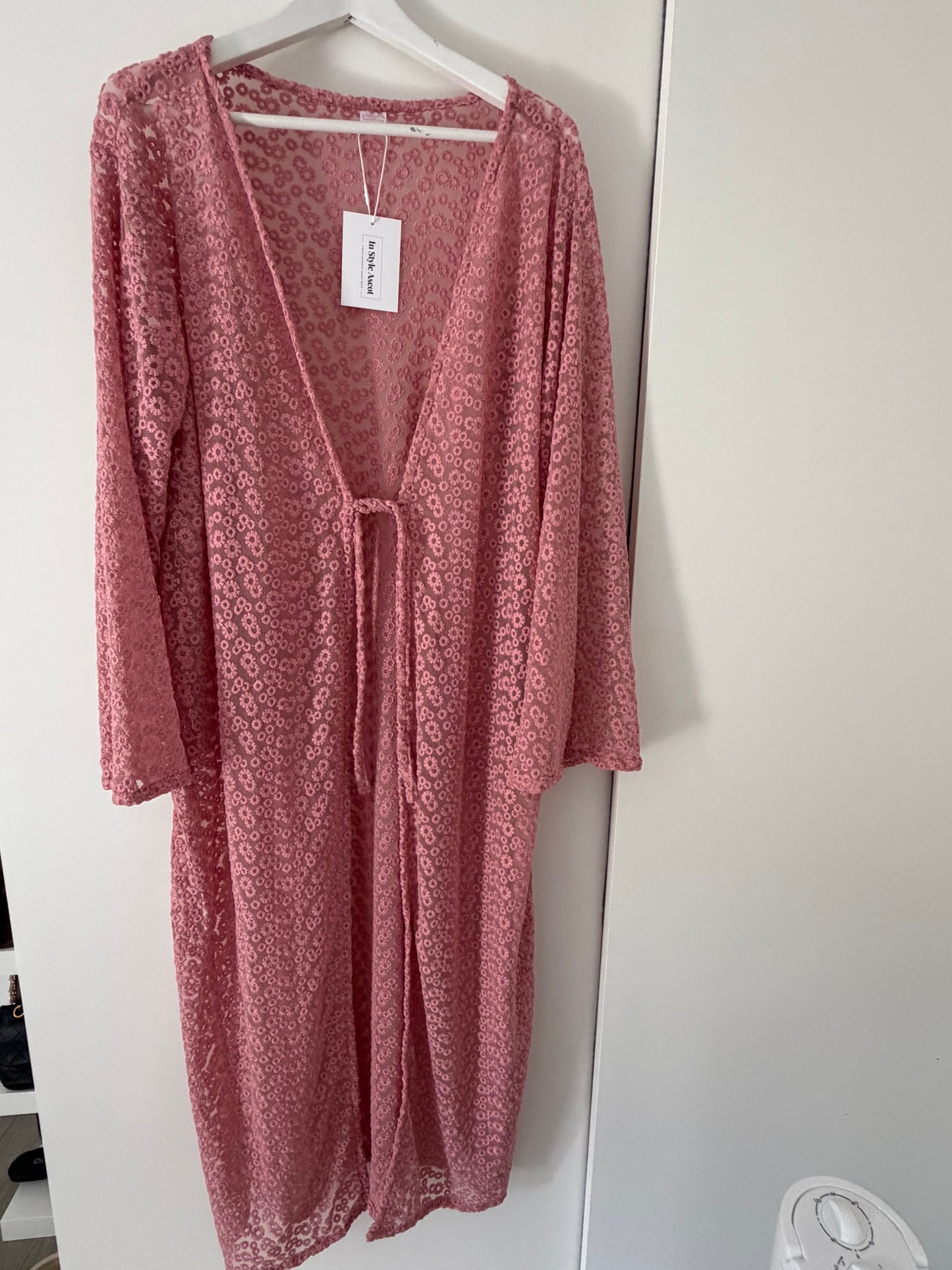 Pre-loved Pink Sunkissed & Something Kimono, One Size