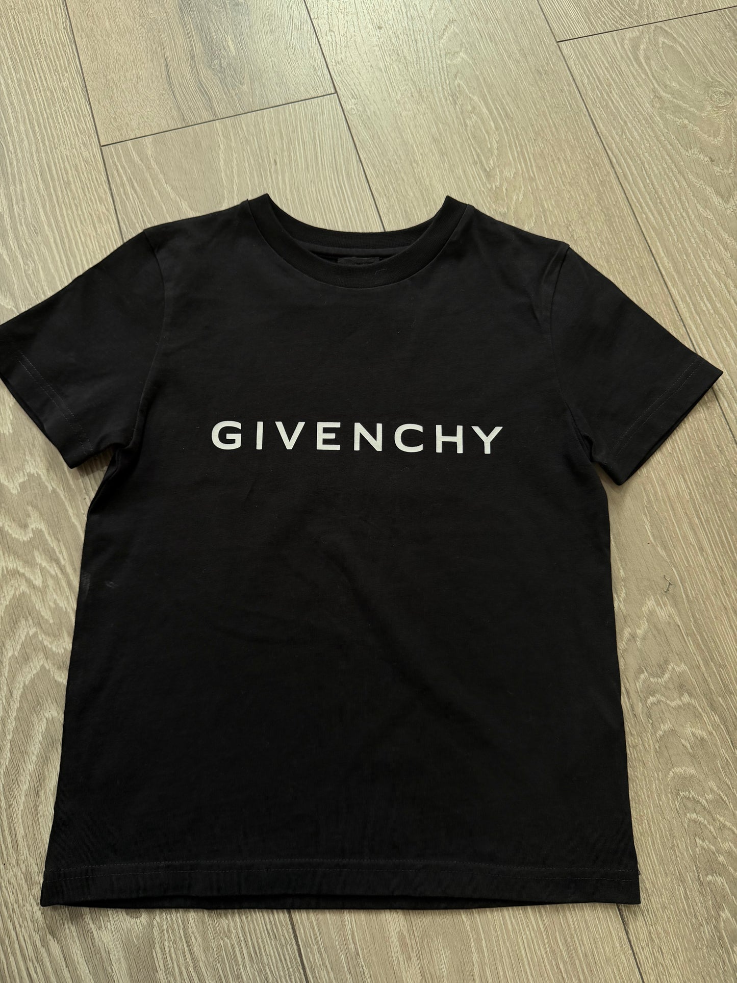 Preloved Black Givenchy Kids Top, Age 8