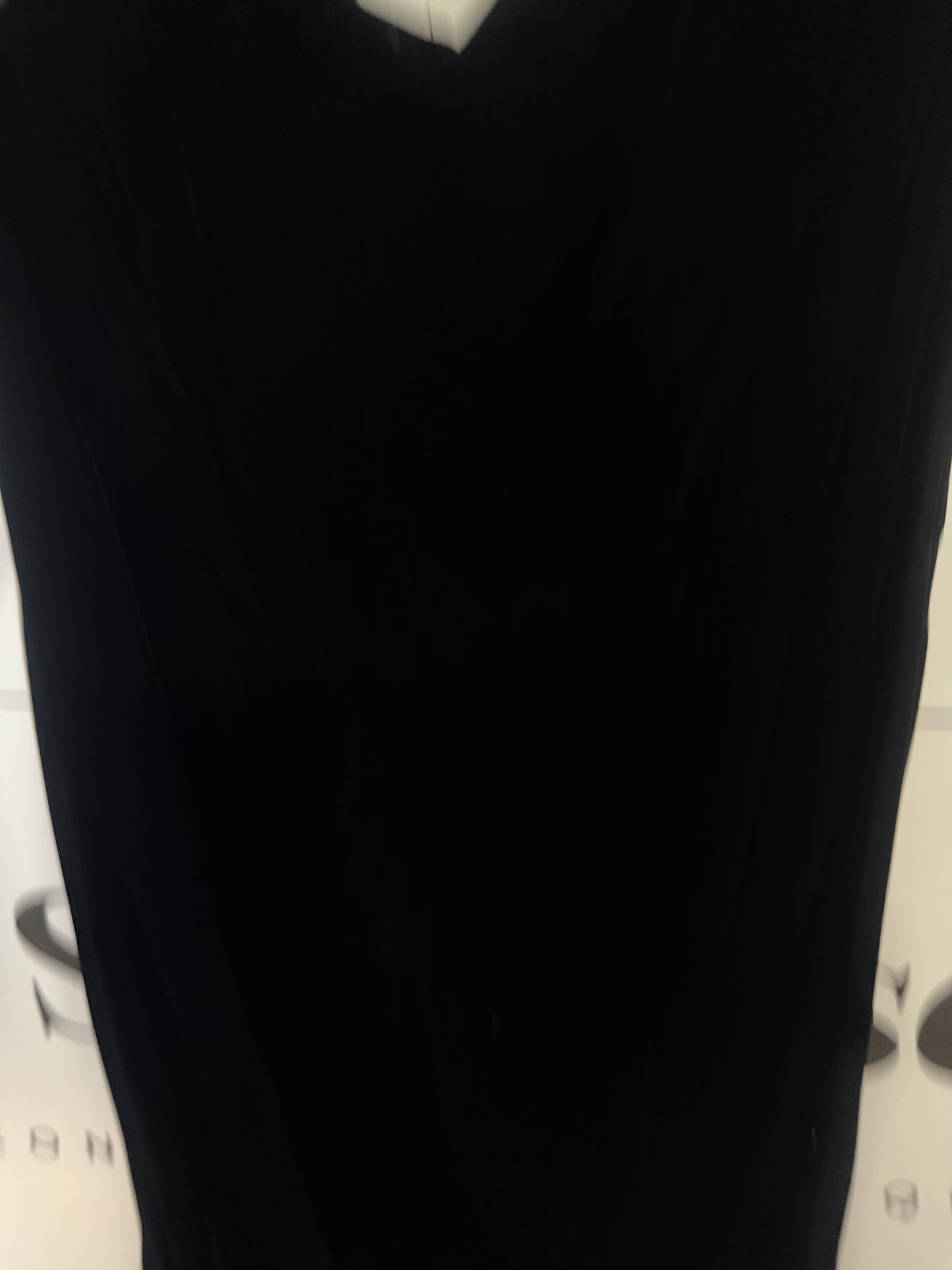 Black Velour Twilight Dress, Size 10
