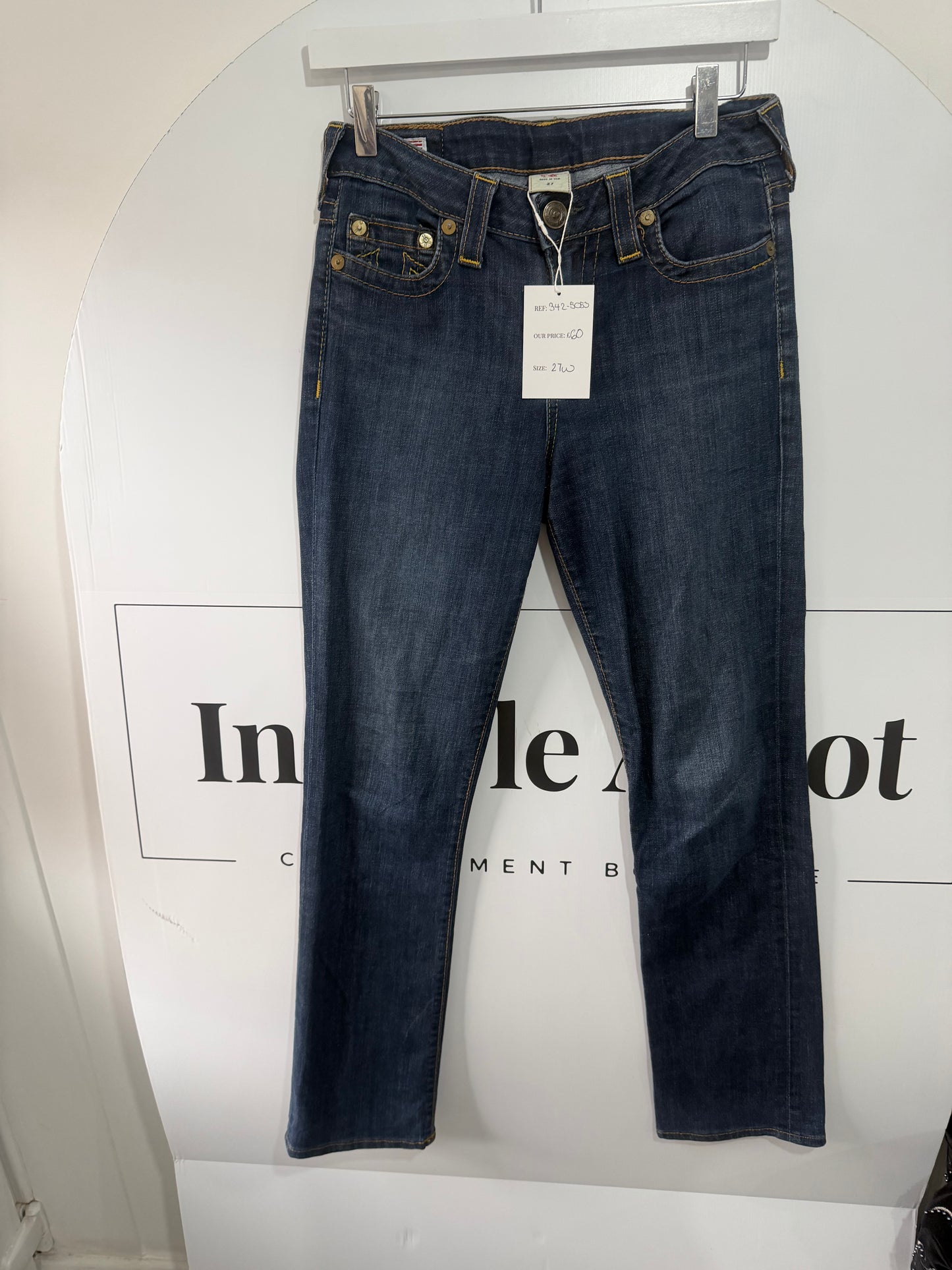Indigo True Religion Jeans, W27"