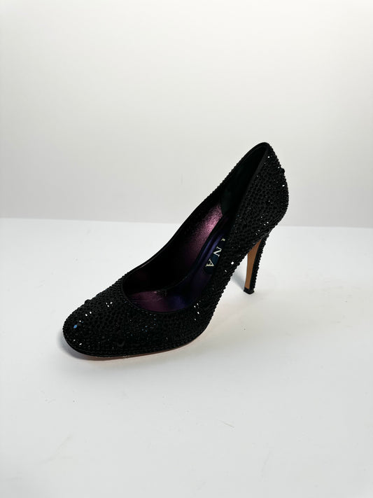 Black Gina Heels, 6