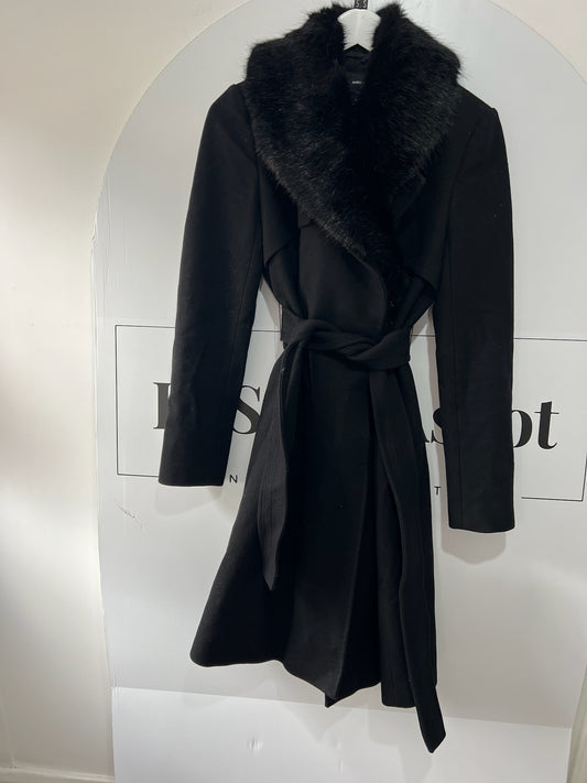 Black Karen Millen Coat, 10