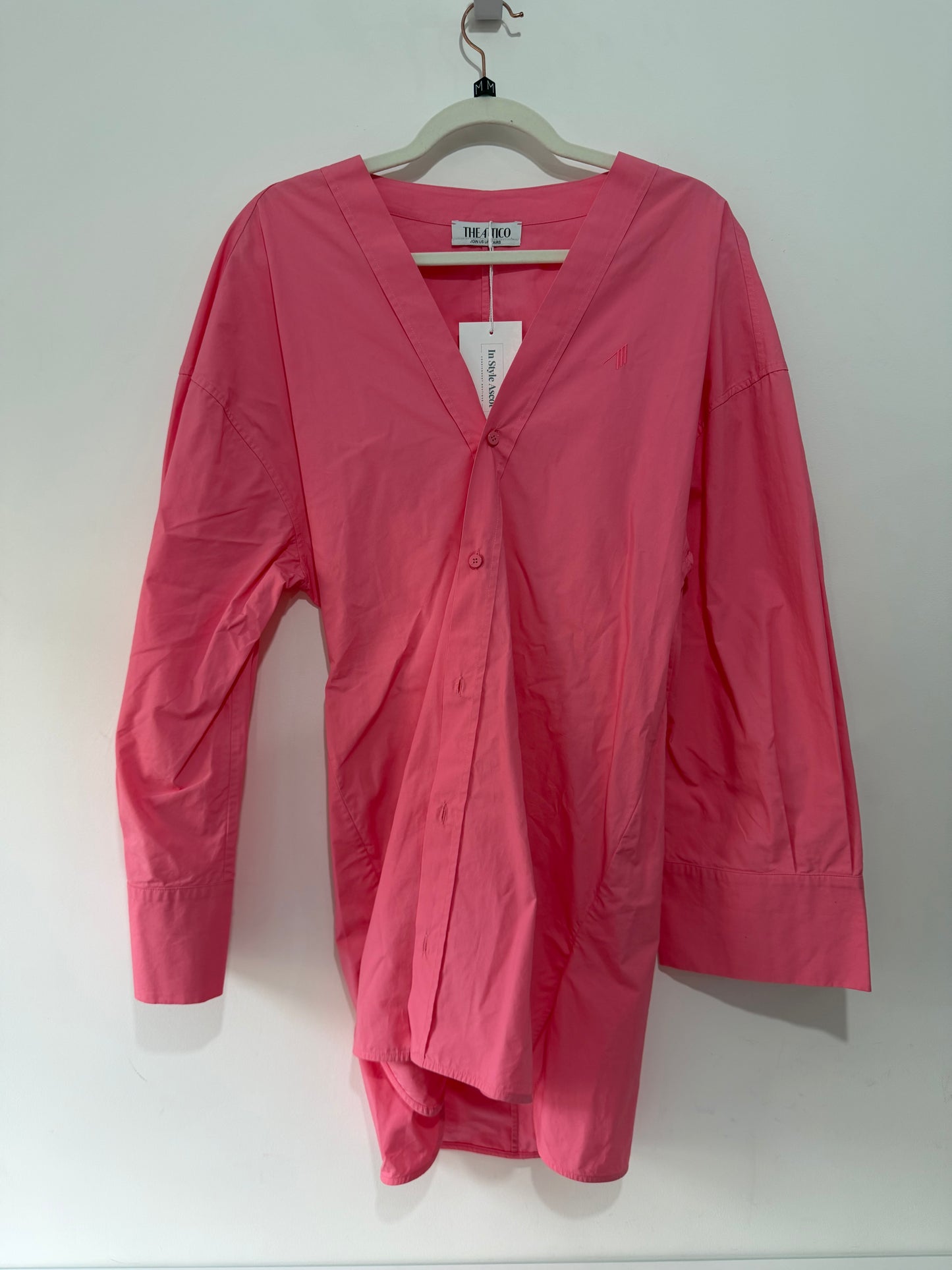 Pre-owned, Pink The Attico Dress, Size 12