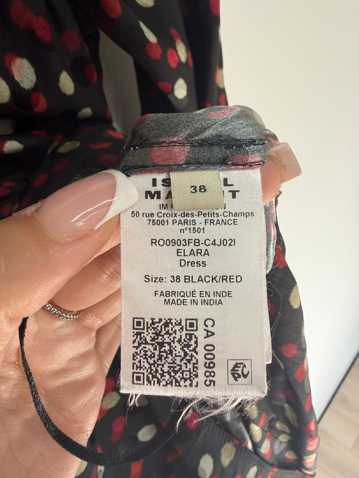 Preloved Isabel Marant Dress Size S Polka Dot