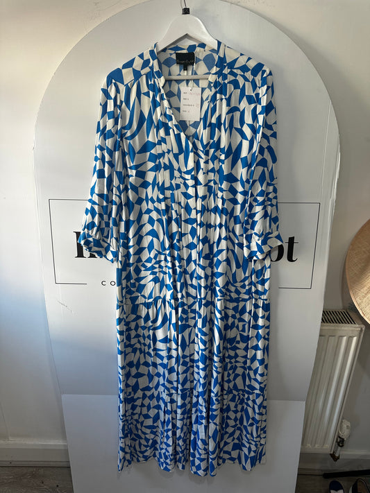 Blue Phase Eight Ascot Dress, Size 16