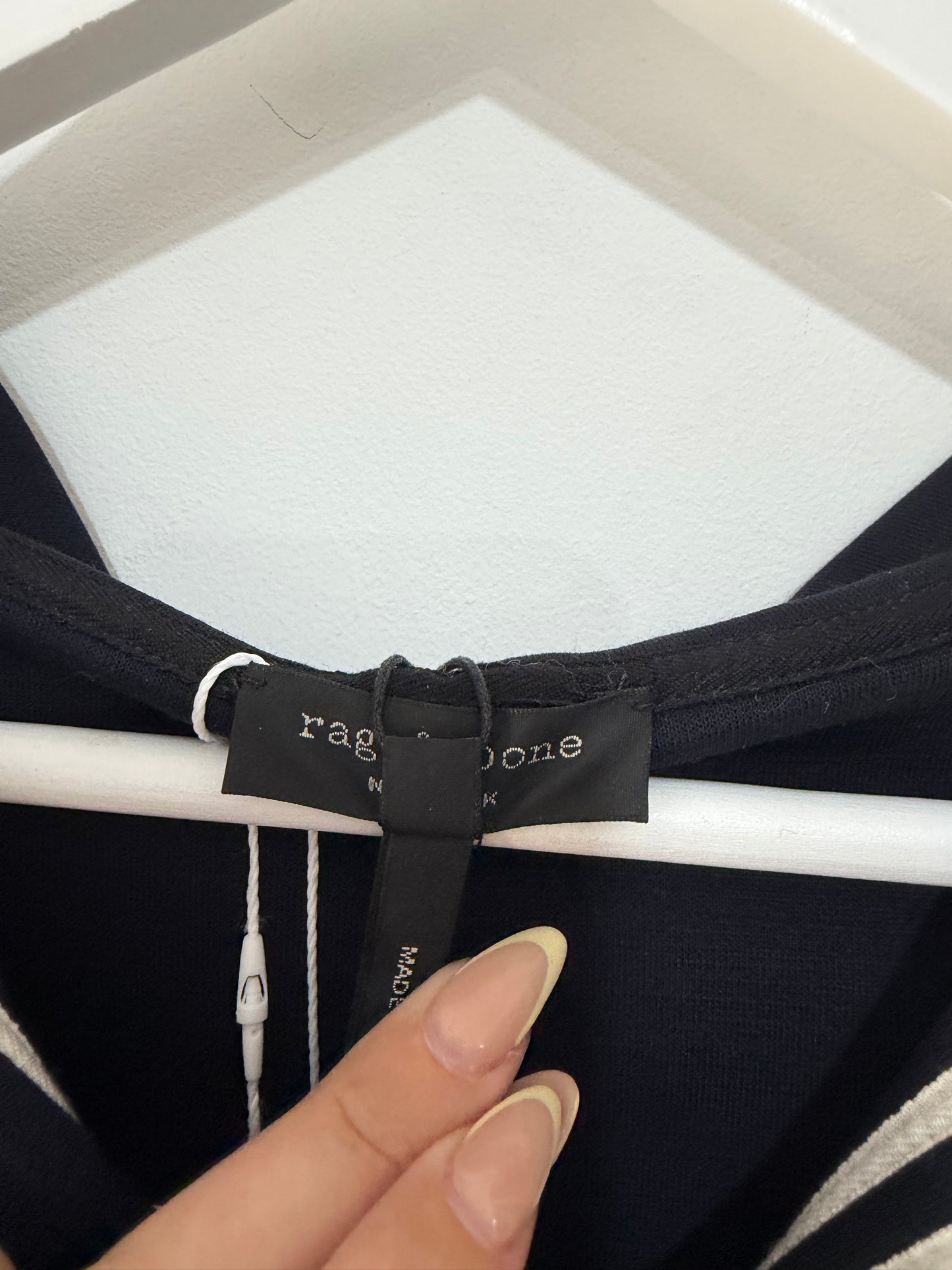 Preloved Navy Blue Rag & Bone Sweatshirt, Small