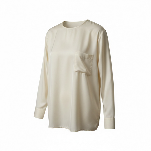 Pre-loved Cream Equipment Top, Size large