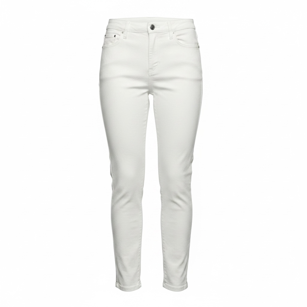 Pre-loved White Commando Trousers, S, BNWT