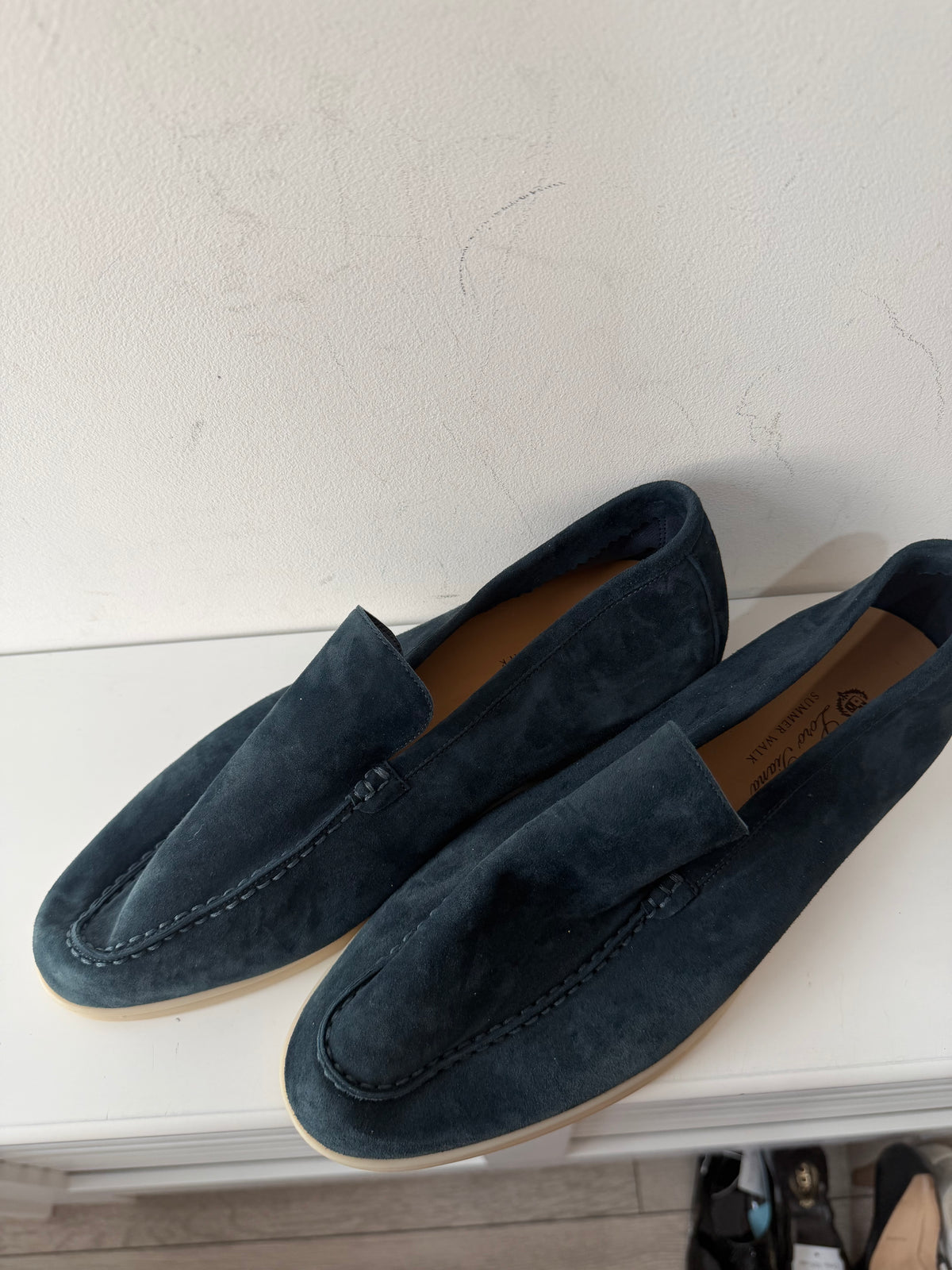 Preloved Loro Piana Shoes Size 44 (UK 10) Navy