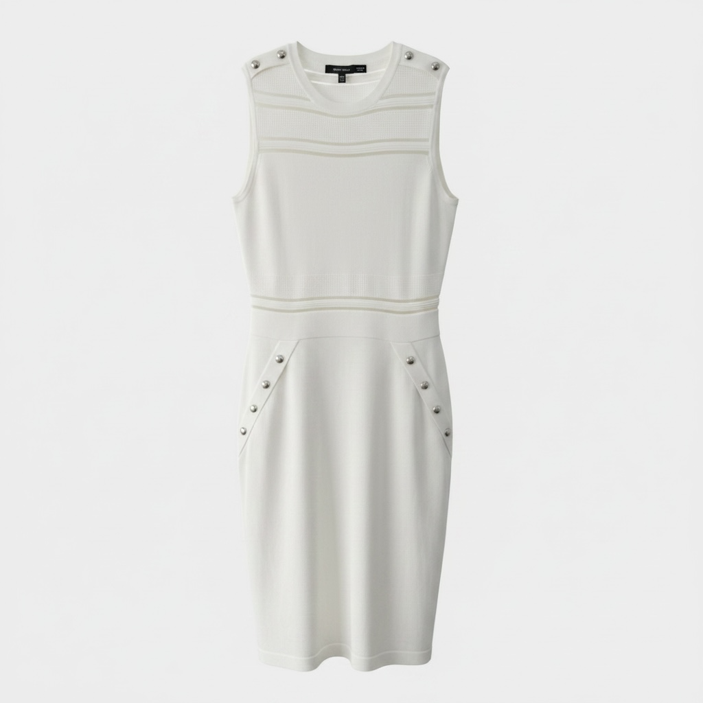 Preloved, White  Karen Millen  Dress, Size M