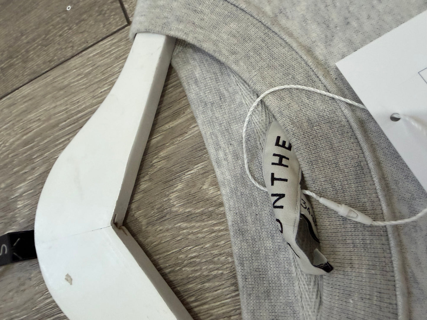 Grey Fringe Horse Munthe Sweater, Fits an S